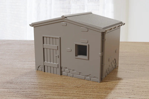 Normandy French Shed 2 (Volume 2) | 1/32 (54mm)–1/56 (28mm) Diorama Terrain