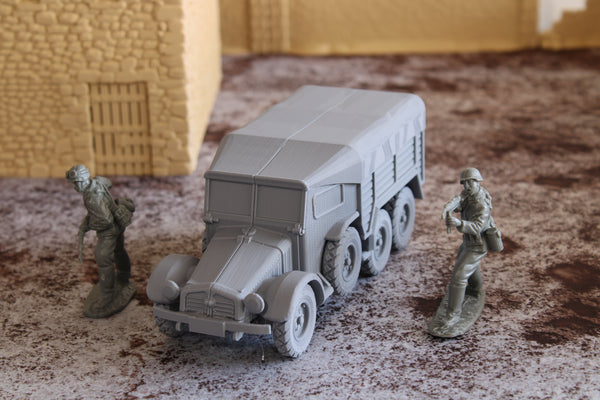Krupp Protze — WWII German Truck | 1/32 (54mm)–1/56 (28mm) Scale Model