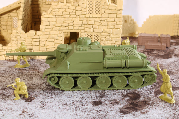 SU85 — WWII Soviet Tank Destroyer | 1/32 (54mm)–1/56 (28mm) Scale Model