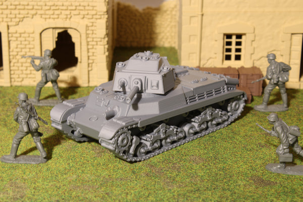 Turan 1 (Without Skirt) — WWII Hungarian Tank | 1/32 (54mm)–1/56 (28mm) Scale Model