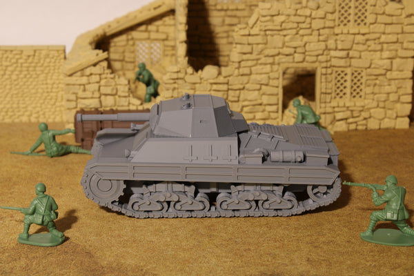P26/40 — WWII Italian Tank | 1/32 (54mm)–1/56 (28mm) Scale Model