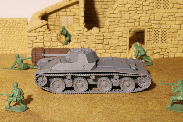 Celere Sahariano M16/43 — WWII Italian Tank | 1/32 (54mm)–1/56 (28mm) Scale Model