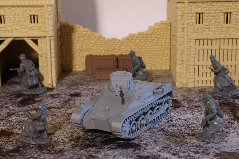 Panzer I — WWII German Tank | 1/32 (54mm)–1/56 (28mm) Scale Model