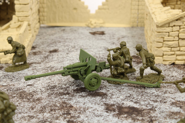 M1942 (ZiS-3) — WWII Soviet Field Gun | 1/32 (54mm)–1/56 (28mm) Scale Model