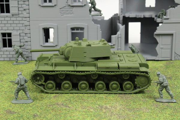 KV1 — WWII Soviet Tank | 1/32 (54mm)–1/56 (28mm) Scale Model