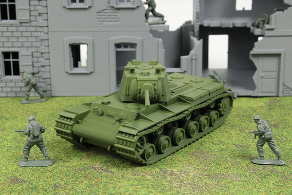 KV1 — WWII Soviet Tank | 1/32 (54mm)–1/56 (28mm) Scale Model