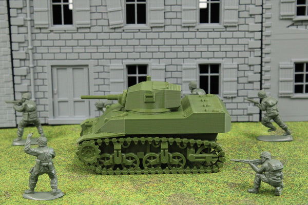 M5 Stuart — WWII American Tank | 1/32 (54mm)–1/56 (28mm) Scale Model