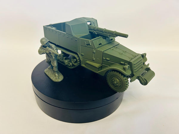 T19 Howitzer Motor Carriage — WWII American Self-Propelled Gun | 1/32 (54mm)–1/56 (28mm) Scale Model