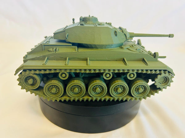M24 Chaffee — WWII American Tank | 1/32 (54mm)–1/56 (28mm) Scale Model