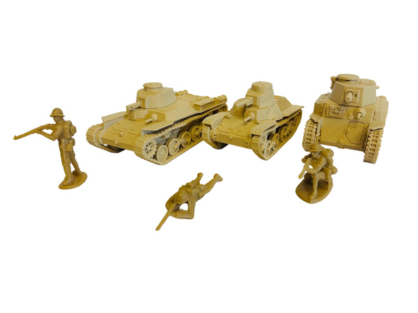 WWII (x3) Japanese Vehicle Pack #1 | 1/32 (54mm)–1/56 (28mm) Scale Models