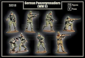 Mars 1/32 WWII German Panzergrenadiers Set #32018