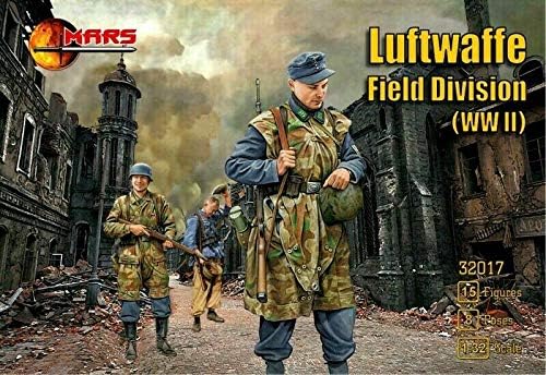 Mars 1/32 WWII German Luftwaffe Field Division Set #32017