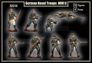 Mars 1/32 WWII German Naval Troops Set #32016