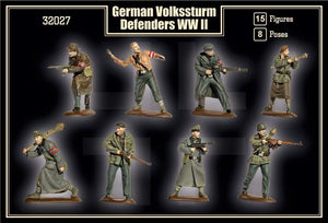 Mars 1/32 WWII German Volksturm Defenders #1 Set #32027