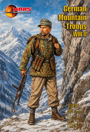 Mars 1/32 German Gebirgsjager Mountain Troops  Set #32055 PREORDER