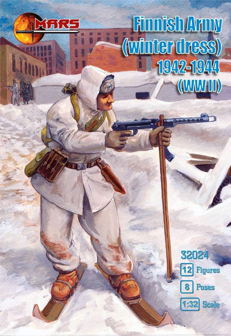 Mars 1/32 WWII Finnish Army (Winter Dress) Set #32024