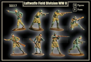 Mars 1/32 WWII German Luftwaffe Field Division Set #32017