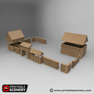 The Farm | 1/32 (54mm)–1/56 (28mm) Diorama Terrain