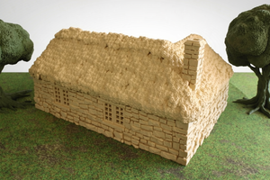 European Barn #1 | 1/32 (54mm)–1/56 (28mm) Diorama Terrain