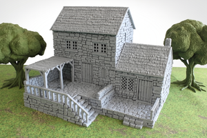 European Bakery | 1/32 (54mm)–1/56 (28mm) Diorama Terrain