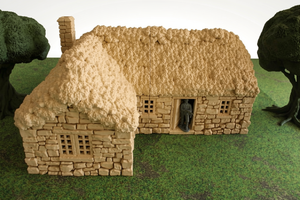 European Barn #1 | 1/32 (54mm)–1/56 (28mm) Diorama Terrain