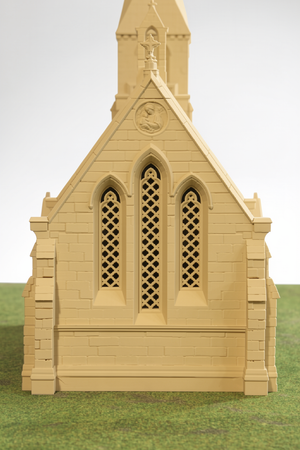 Medieval Normandy Church | 1/32 (54mm)–1/56 (28mm) Diorama Terrain