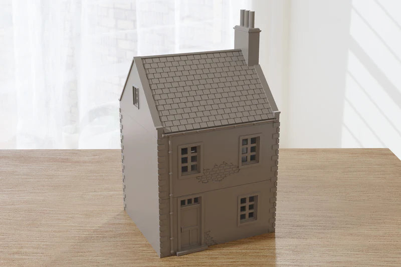 Normandy French House 7 (Volume 2) | 1/32 (54mm)–1/56 (28mm) Diorama Terrain