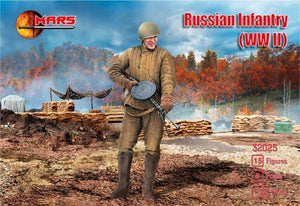 Mars 1/32 WWII Russian Infantry Set #32025