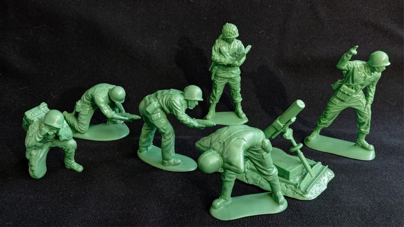 Mars 1/32 WWII US Chemical Mortar Crew Set #32052 PREORDER 3D printed military model – War Prints view 1