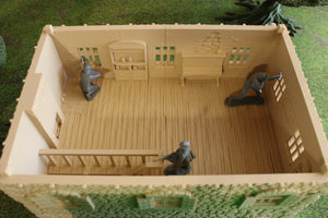Normandy France House #1 | 1/32 (54mm)–1/56 (28mm) Diorama Terrain