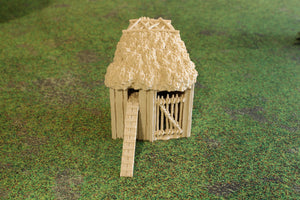 European Cottage #2 | 1/32 (54mm)–1/56 (28mm) Diorama Terrain