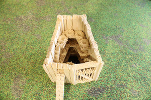 European Cottage #2 | 1/32 (54mm)–1/56 (28mm) Diorama Terrain