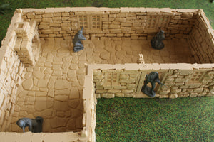 European Barn #1 | 1/32 (54mm)–1/56 (28mm) Diorama Terrain