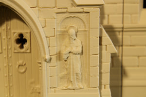 Medieval Normandy Church | 1/32 (54mm)–1/56 (28mm) Diorama Terrain