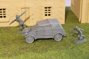 Kubelwagen — WWII German Car | 1/32 (54mm)–1/56 (28mm) Scale Model