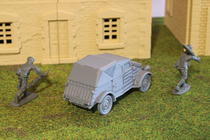 Kubelwagen — WWII German Car | 1/32 (54mm)–1/56 (28mm) Scale Model