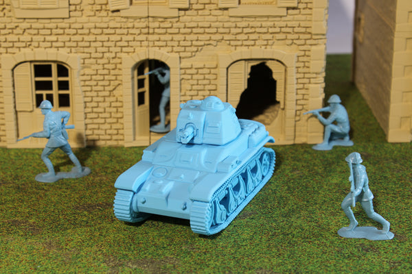 Renault R35 — WWII French Tank | 1/32 (54mm)–1/56 (28mm) Scale Model
