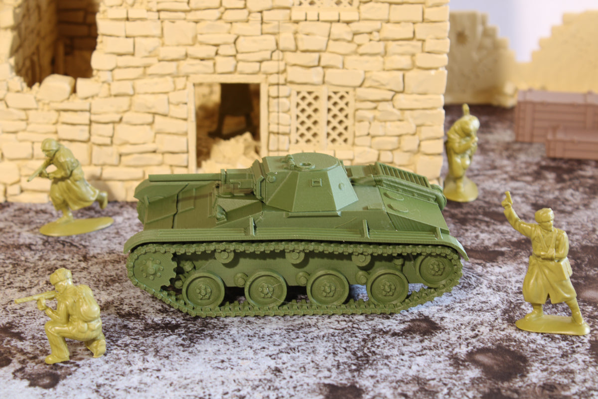 T60 — WWII Soviet Tank | 1/32 (54mm)–1/56 (28mm) Scale Model