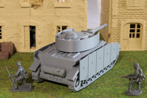 Panzer IV mitt Schurzen — WWII German Tank | 1/32 (54mm)–1/56 (28mm) Scale Model