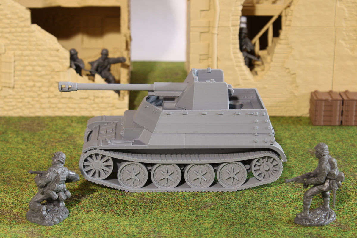 Marder 2 Early Version (SdKfz 132) — WWII German Tank Destroyer | 1/32 (54mm)–1/56 (28mm) Scale Model