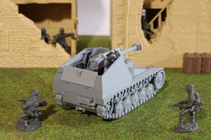 Wespe — WWII German Self-Propelled Gun | 1/32 (54mm)–1/56 (28mm) Scale Model