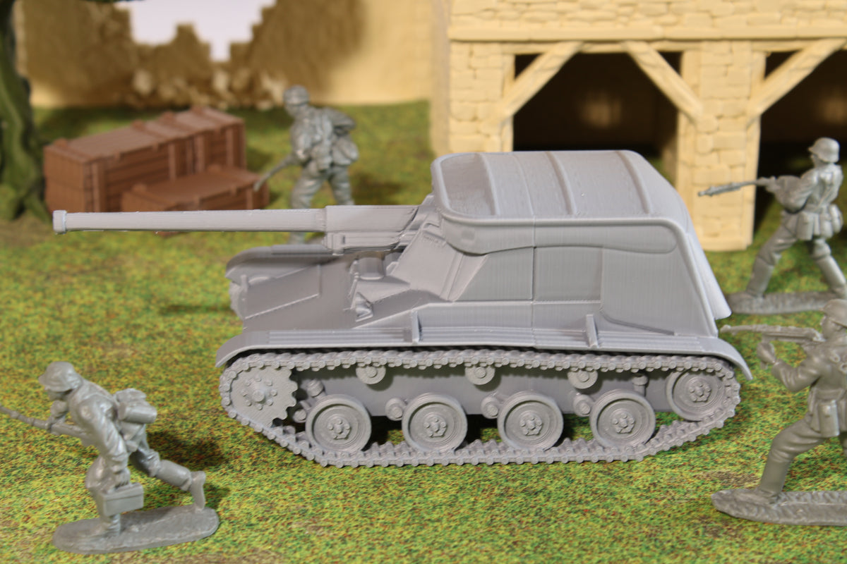 TACAM T60 — WWII Romanian Tank Destroyer | 1/32 (54mm)–1/56 (28mm) Scale Model