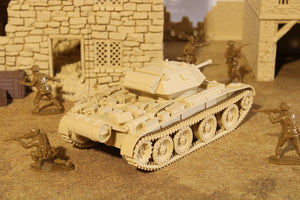 A13 Mk III, Cruiser Mk V Covenanter — WWII British Tank | 1/32 (54mm)–1/56 (28mm) Scale Model