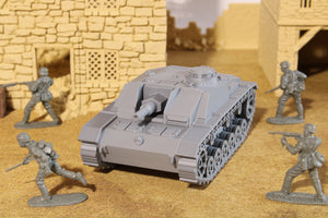 Sturmgeschutz (Stug) IIIB — WWII German Assault Gun | 1/32 (54mm)–1/56 (28mm) Scale Model