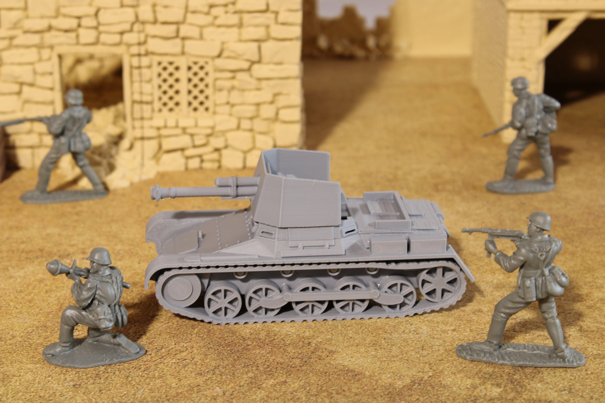 Panzerjager 1 — WWII German Tank Destroyer | 1/32 (54mm)–1/56 (28mm) Scale Model