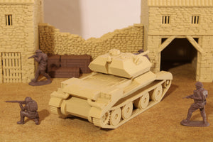 A13 Cruiser Mk IV — WWII British Tank | 1/32 (54mm)–1/56 (28mm) Scale Model