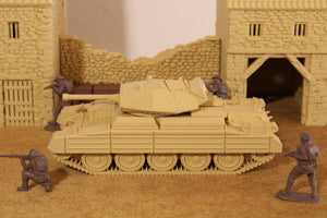 A15 Crusader (With Skirt) — WWII British Tank | 1/32 (54mm)–1/56 (28mm) Scale Model