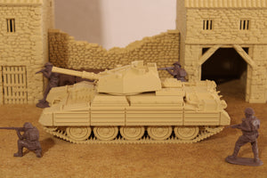 A15 Crusader (With Skirt) — WWII British Tank | 1/32 (54mm)–1/56 (28mm) Scale Model