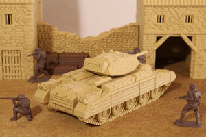 A15 Crusader (With Skirt) — WWII British Tank | 1/32 (54mm)–1/56 (28mm) Scale Model