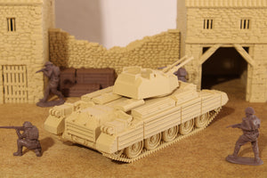 A15 Crusader (With Skirt) — WWII British Tank | 1/32 (54mm)–1/56 (28mm) Scale Model